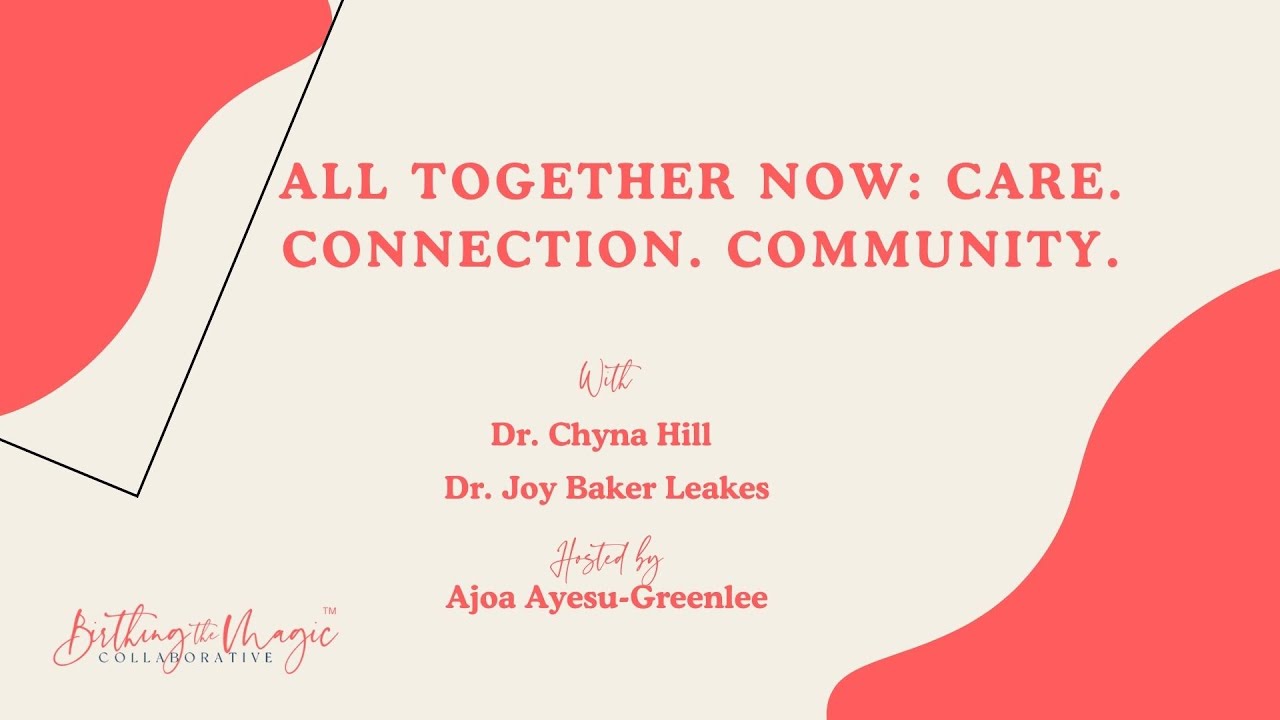 All Together Now: Care. Connection. Community.