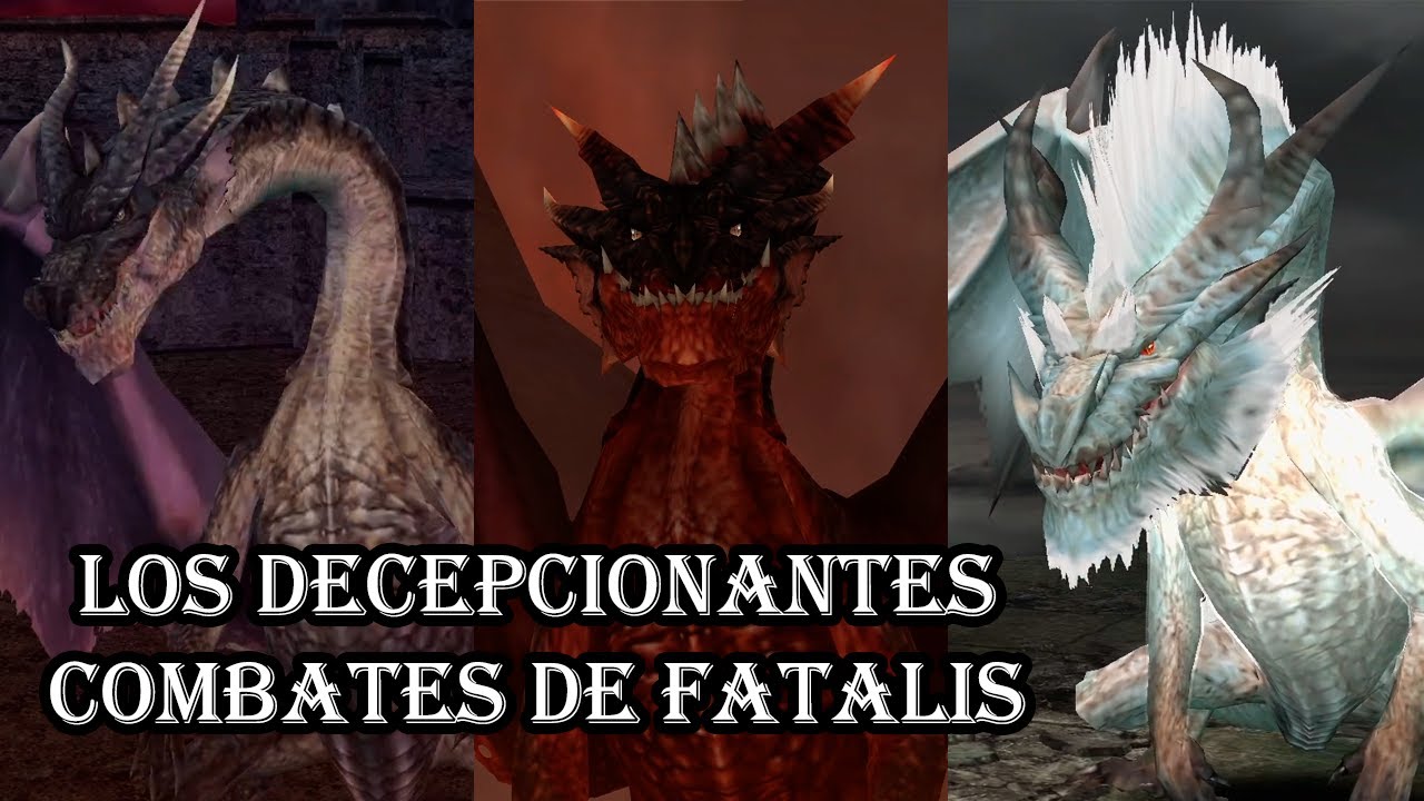Los decepcionantes combates contra Fatalis en Monster Hunter Freedom Unite