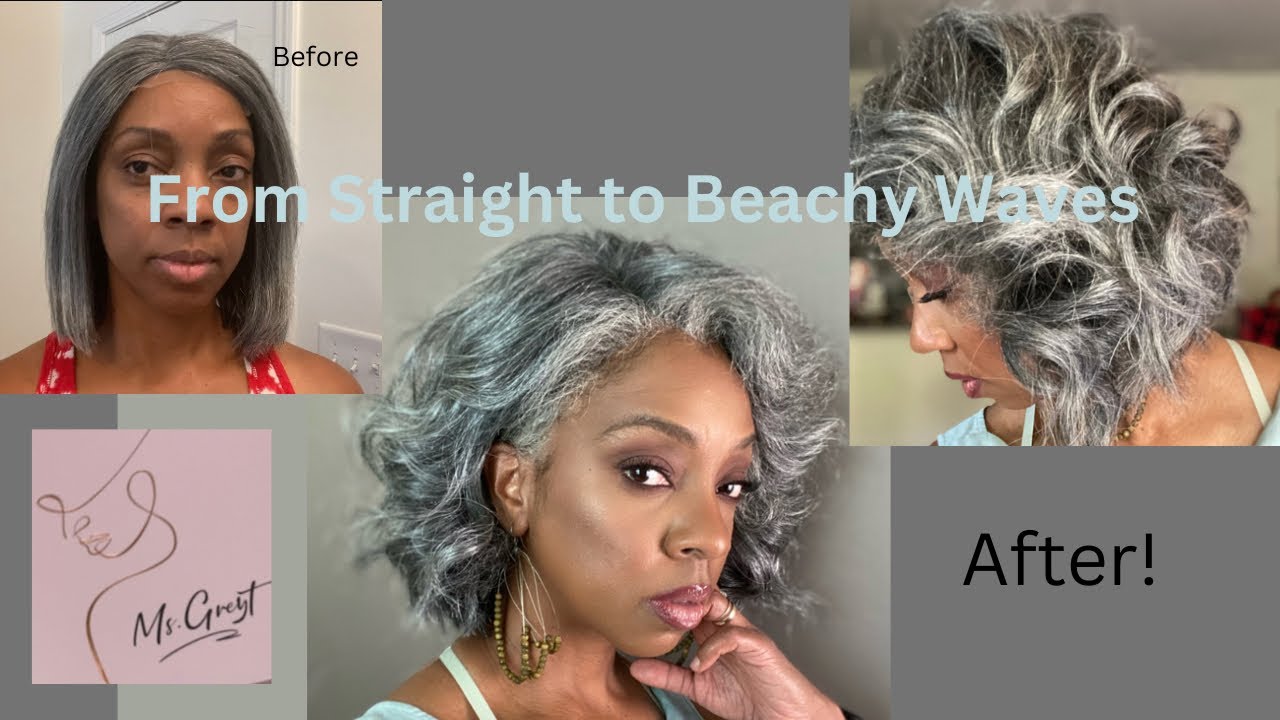 From Straight to Beachy Waves w/ @msgreytonly  wigs!!