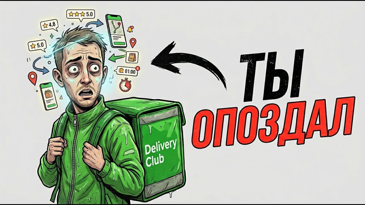 Ты — КУРЬЕР В ДОЖДЬ И СНЕГ (и это вся твоя жизнь)