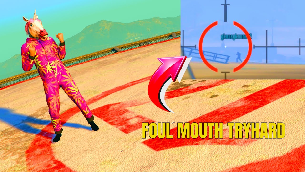 STOMPING ON A TRASH TALKING TRYHARD | GTAV ONLINE (PC)