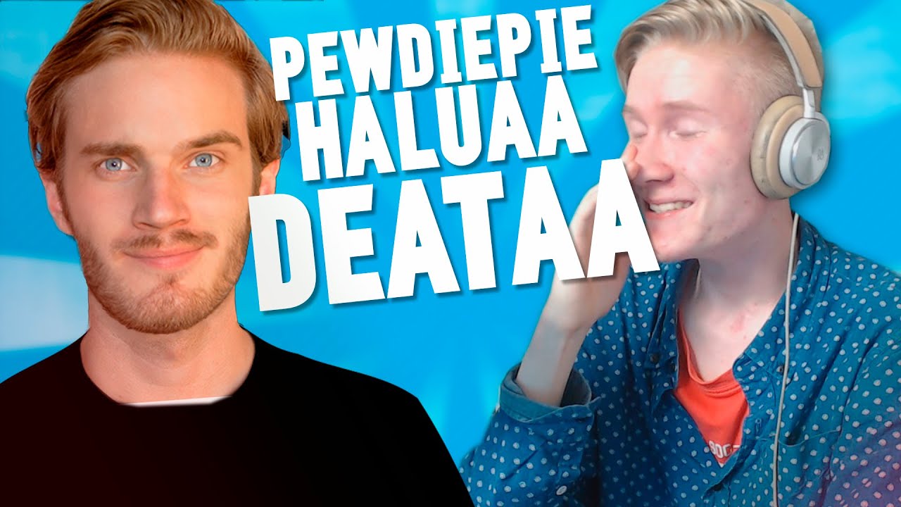 PEWDIEPIE HALUAA SÄNKYYN MUN KANSSA | PewDieBot