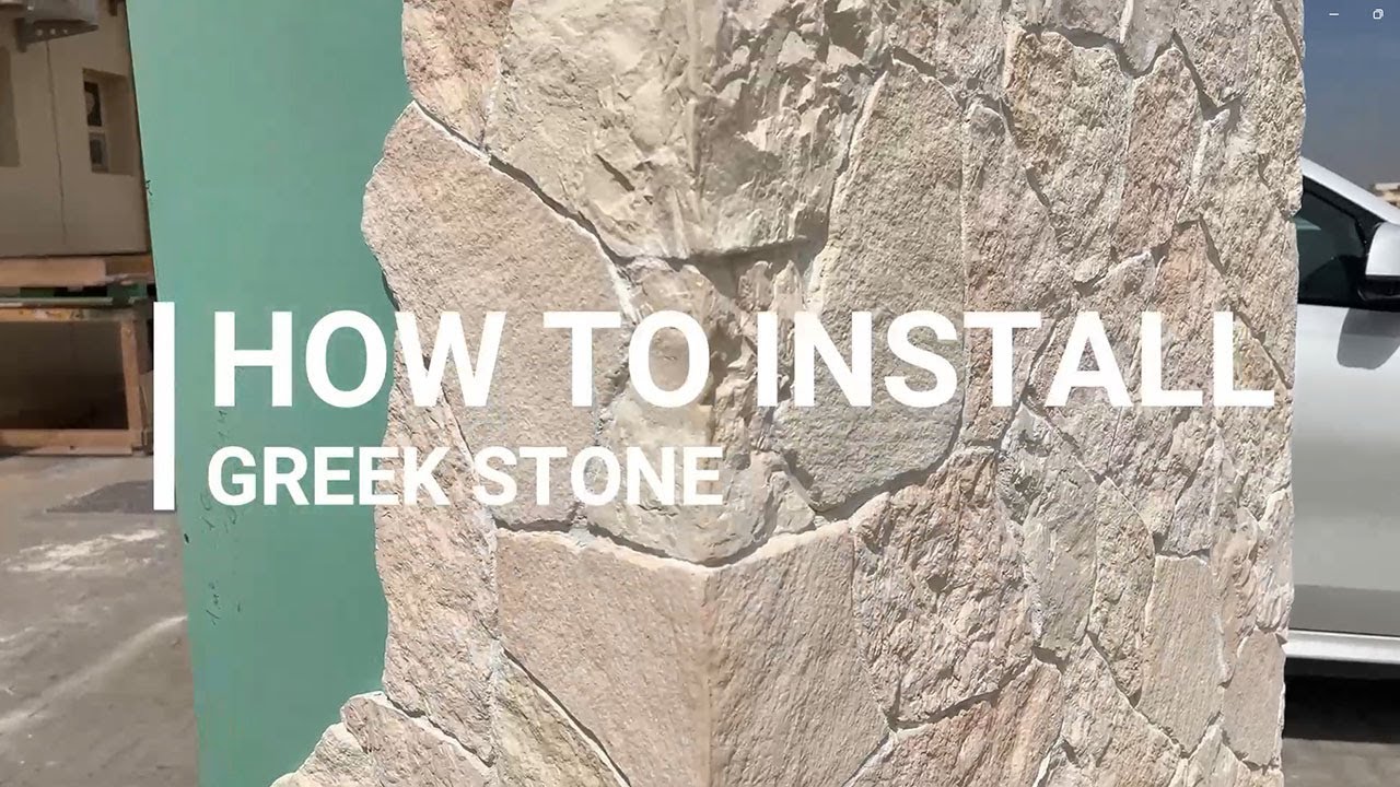 Greek Stone / How To Install