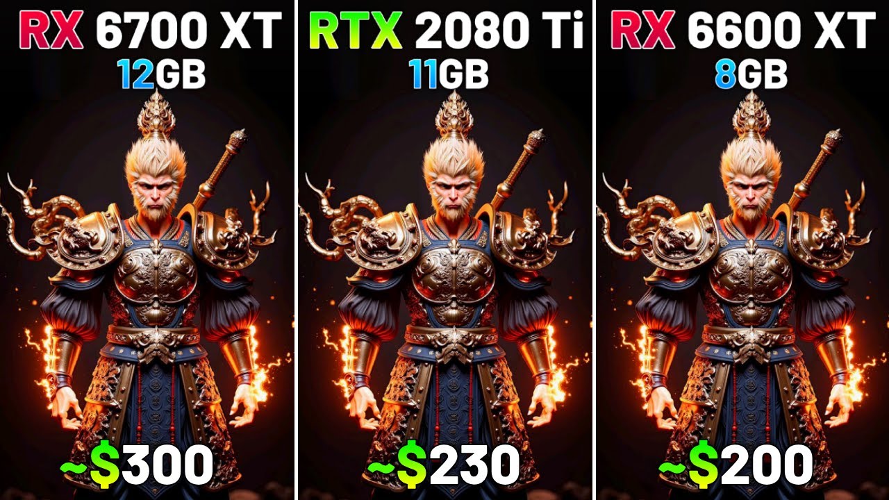 Are Old GPUs Still Worth It for 2025 Gaming? RX 6700 XT vs RTX 2080 Ti vs RX 6600 XT | 1080p