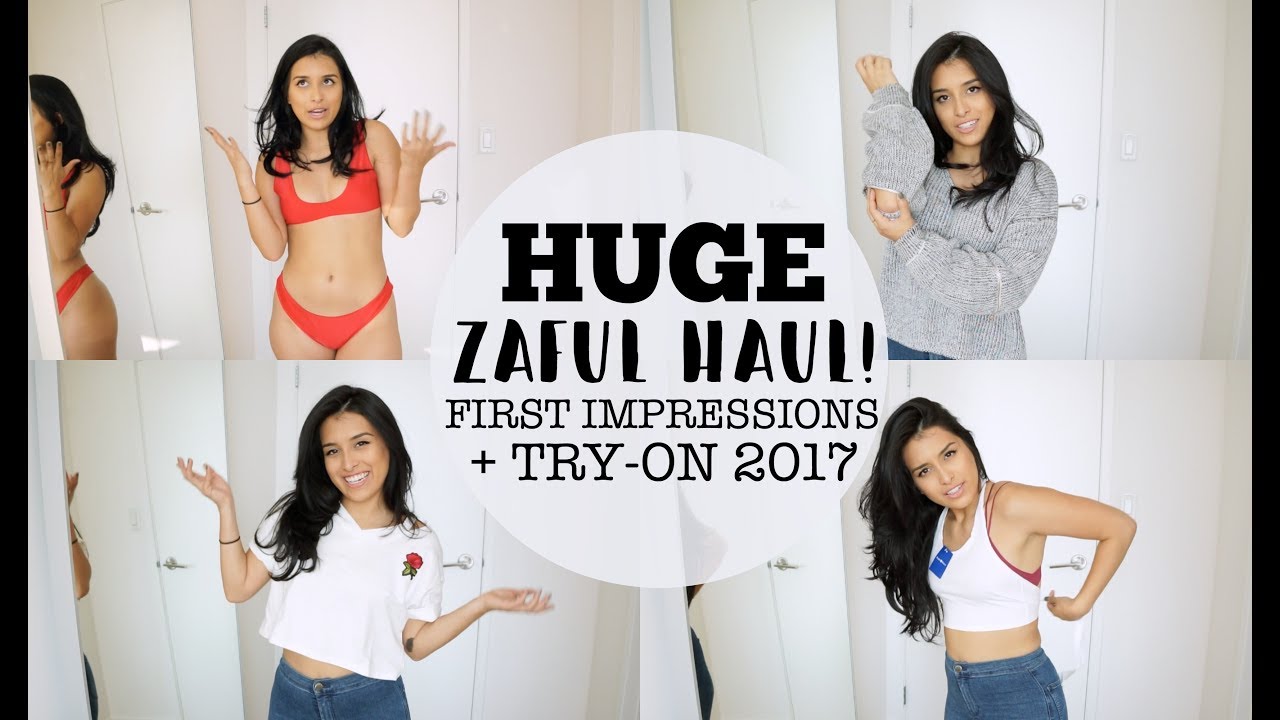 HUGE + AFFORDABLE ZAFUL CLOTHING HAUL | First Impressions & Try-On!