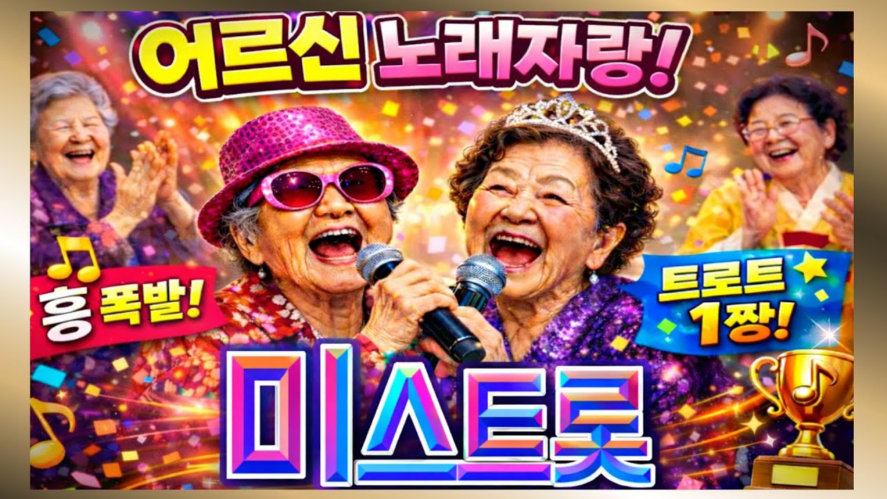 어르신들의 미스트롯 경연🧡 이게 바로 인생 무대…! (Seniors' Miss Trot competition🧡) #평택요양원 #미스트롯 #미스트롯4