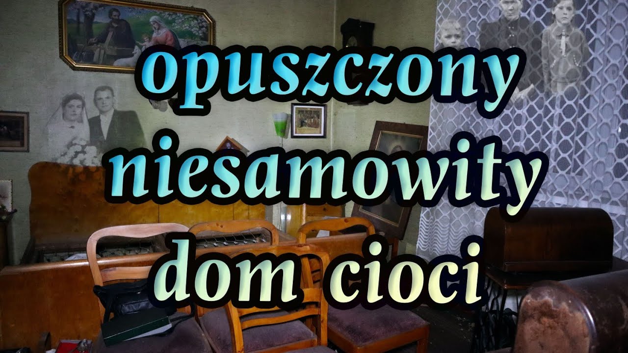 Удивительный заброшенный дом тети.