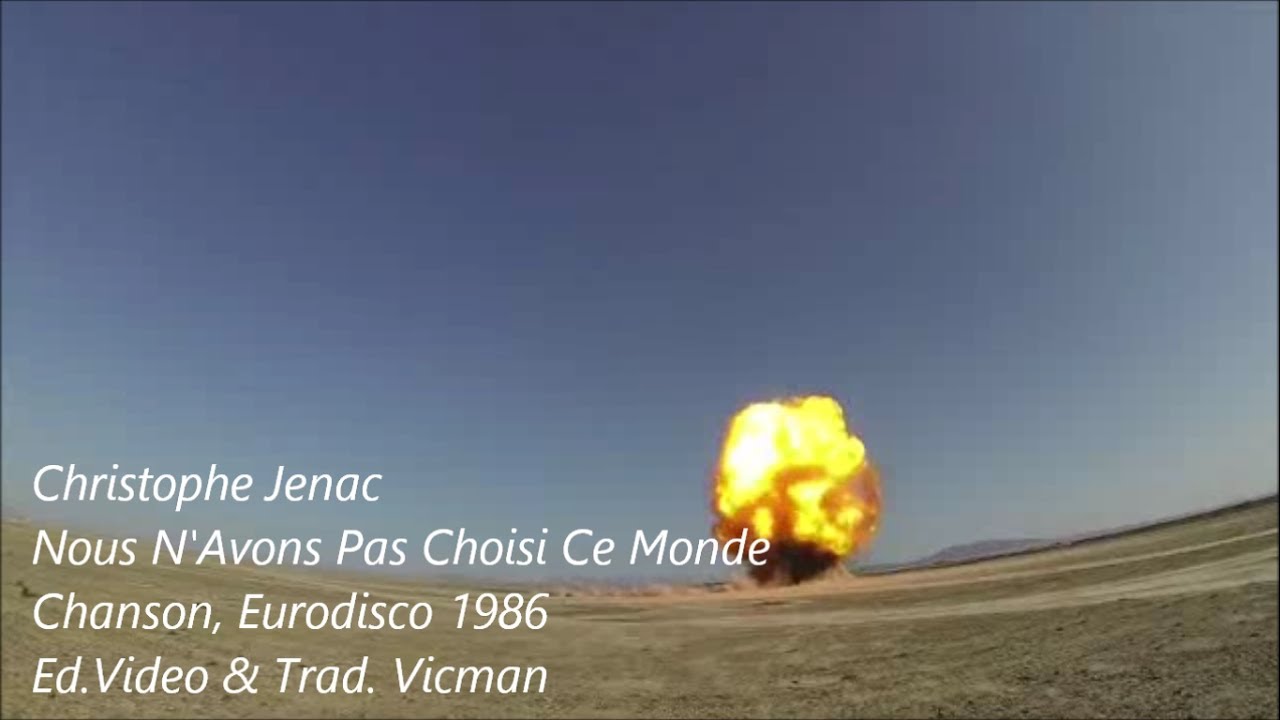 Christophe Jenac ‎– Nous N'Avons Pas Choisi Ce Monde 1986 (Sub. Español)