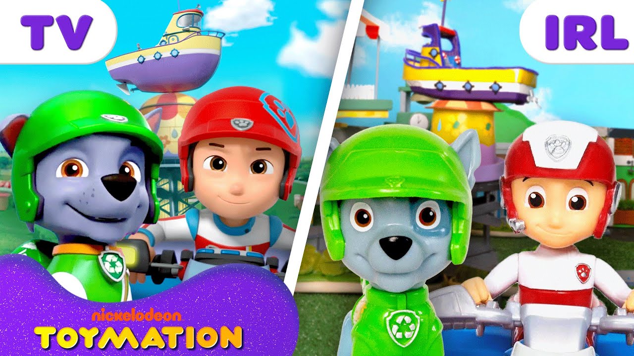 Спасение ИГРУШЕЧНЫХ ТРАНСПОРТНЫХ СРЕДСТВ PAW Patrol! 🚗 (ЧАСТЬ 1)