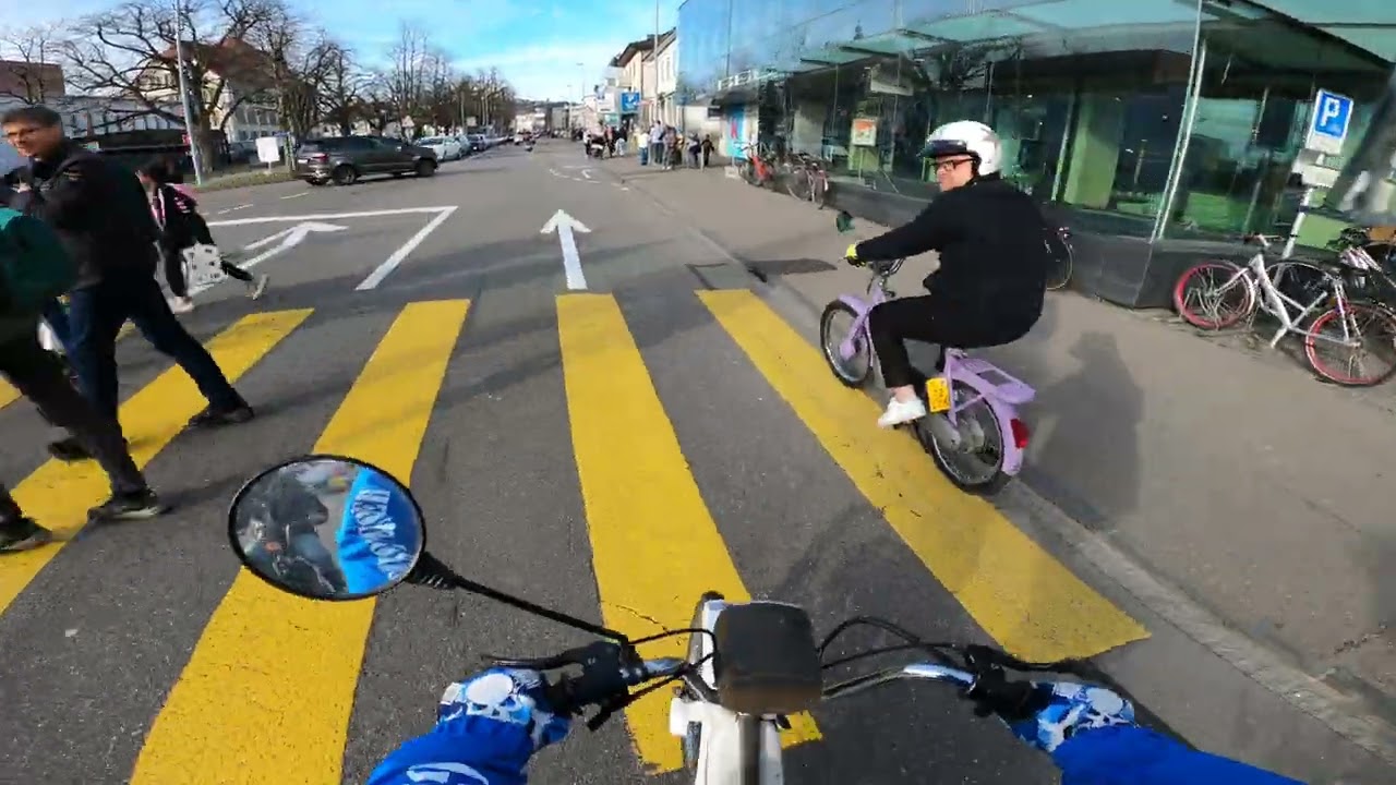 töffli tour mit kolleg