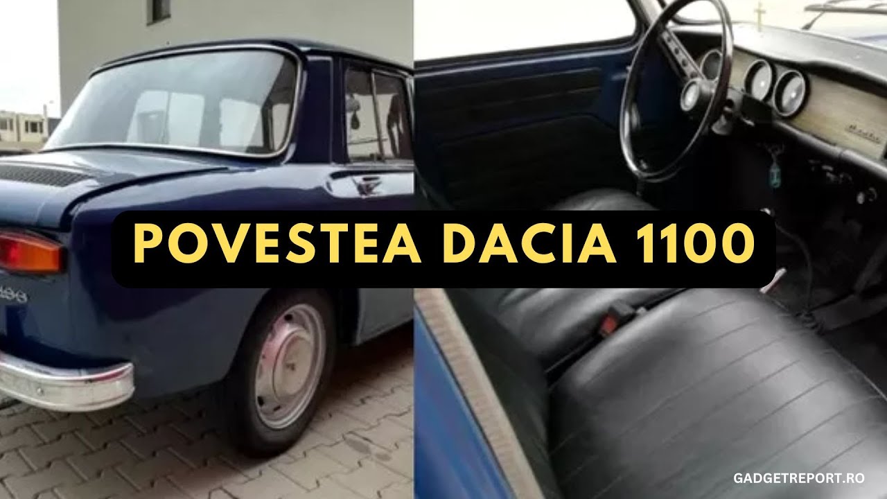 Povestea Dacia 1100. Primul automobil construit în serie în România