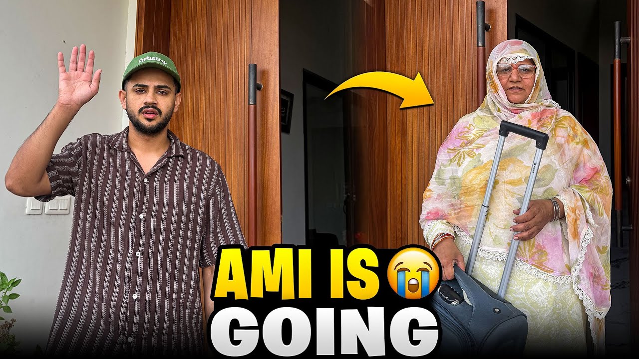 Ami 3 Mahine Ke Liye Canada Jari Hain 😭 || Abu Ne Ghar Ko Fish Market Bana Diya😂