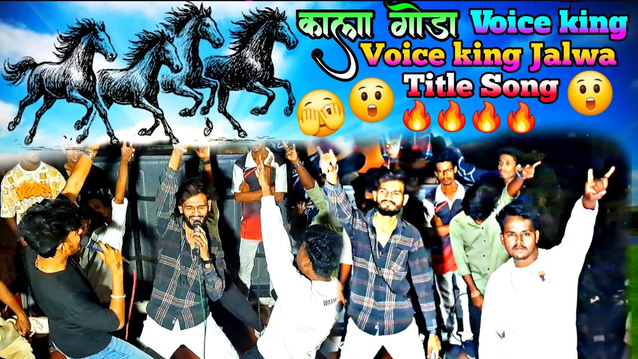 New || Voice king Jalwa || Title Song || काला गोडा🐎🐎