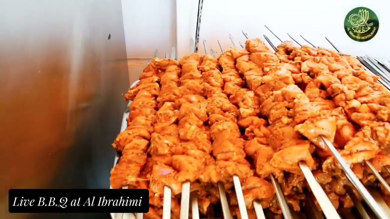 Live BBQ at Al Ibrahimi, in Bahria Enclave, Islamabad.