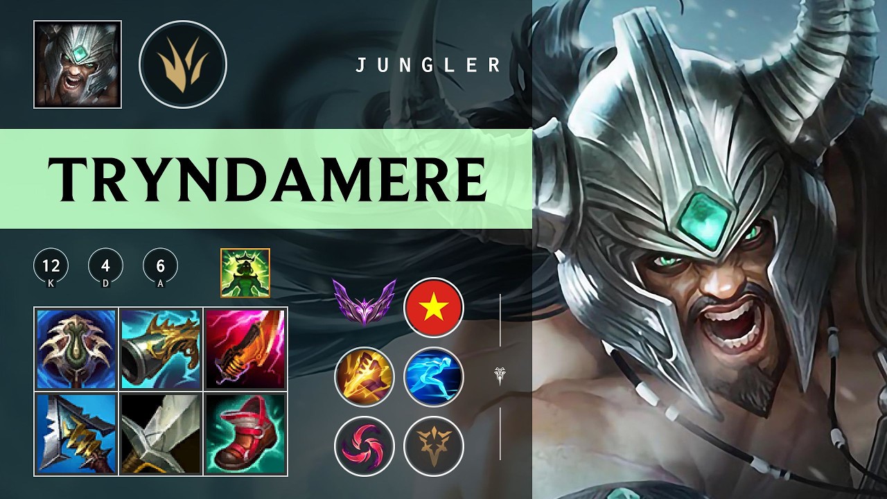 Tryndamere Jungle vs Kha'Zix - VN Master Patch 26.05