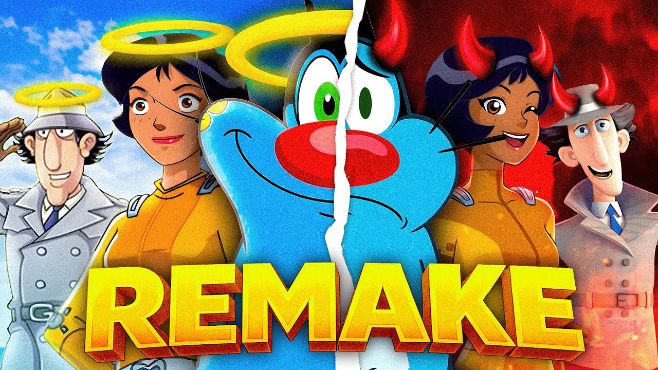 Les REMAKE de Dessins Animés les plus HONTEUX