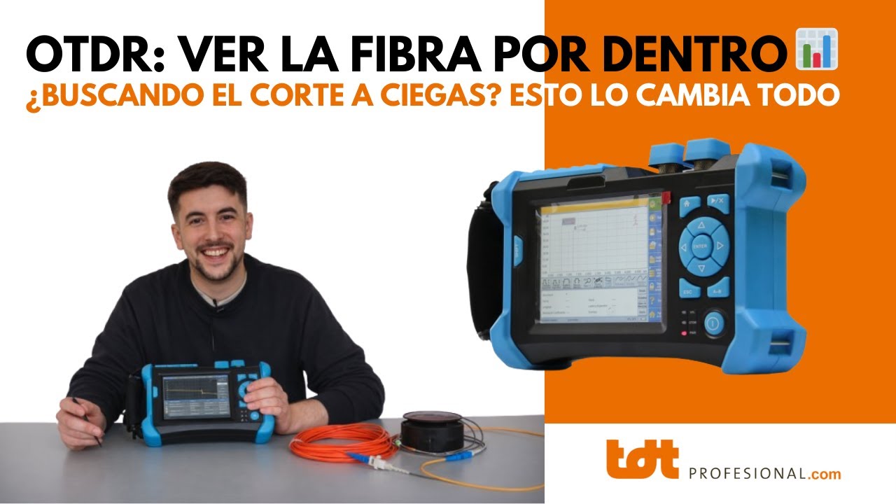 Medidor de fibra óptica: ⚡️ Ahorra tiempo en tus proyectos