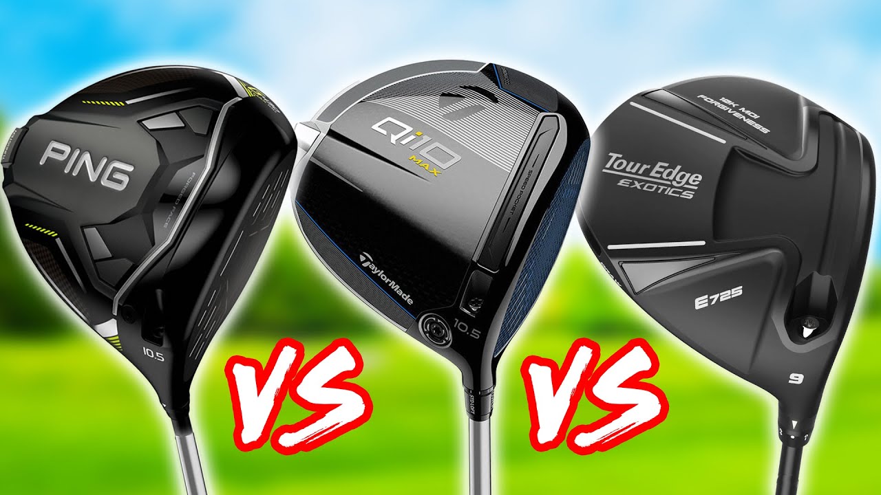 The Ultimate Driver Forgiveness test! (Qi10 Max vs Ping G430 MAX 10k vs Tour Edge E725!)