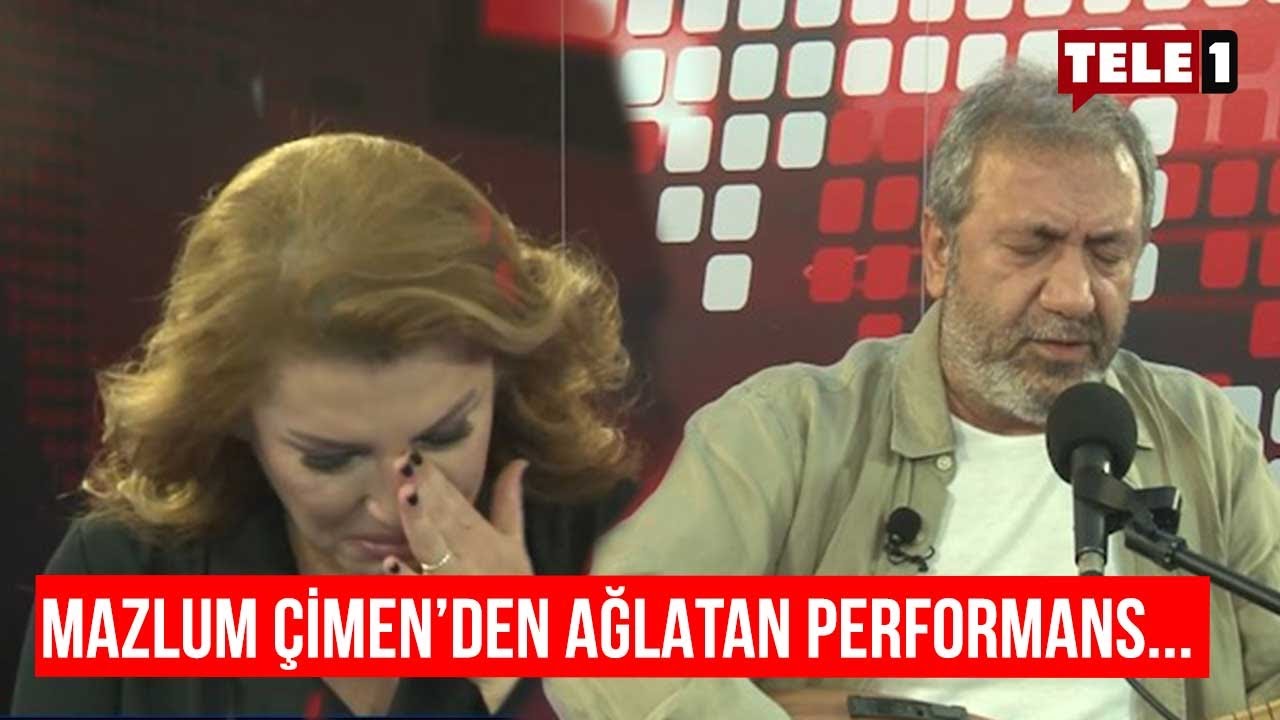 Canlı yayında duygusal anlar... Gözyaşlarına hakim olamadı!