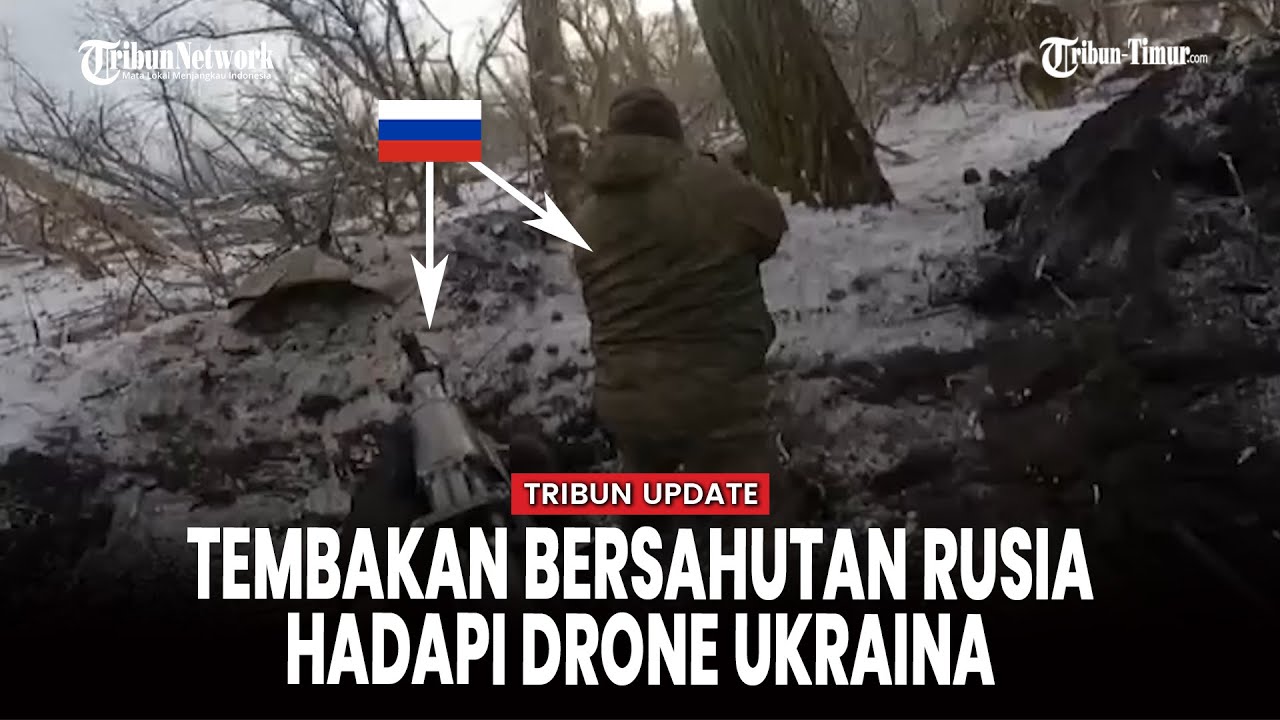 Serangan Udara Rusia Hantam Persembunyian Pasukan Ukraina, Parit dan Bunker Digempur