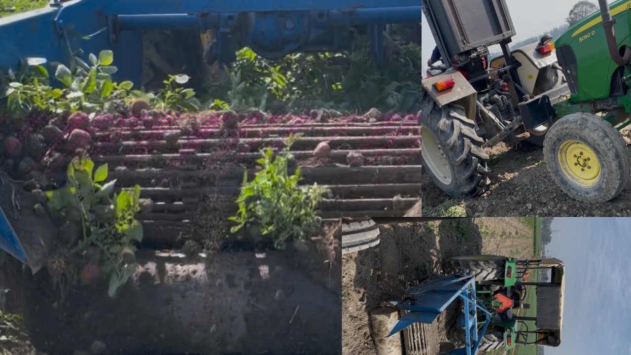 Allu pade time tractor band lga tochan 🥔🌱🚜