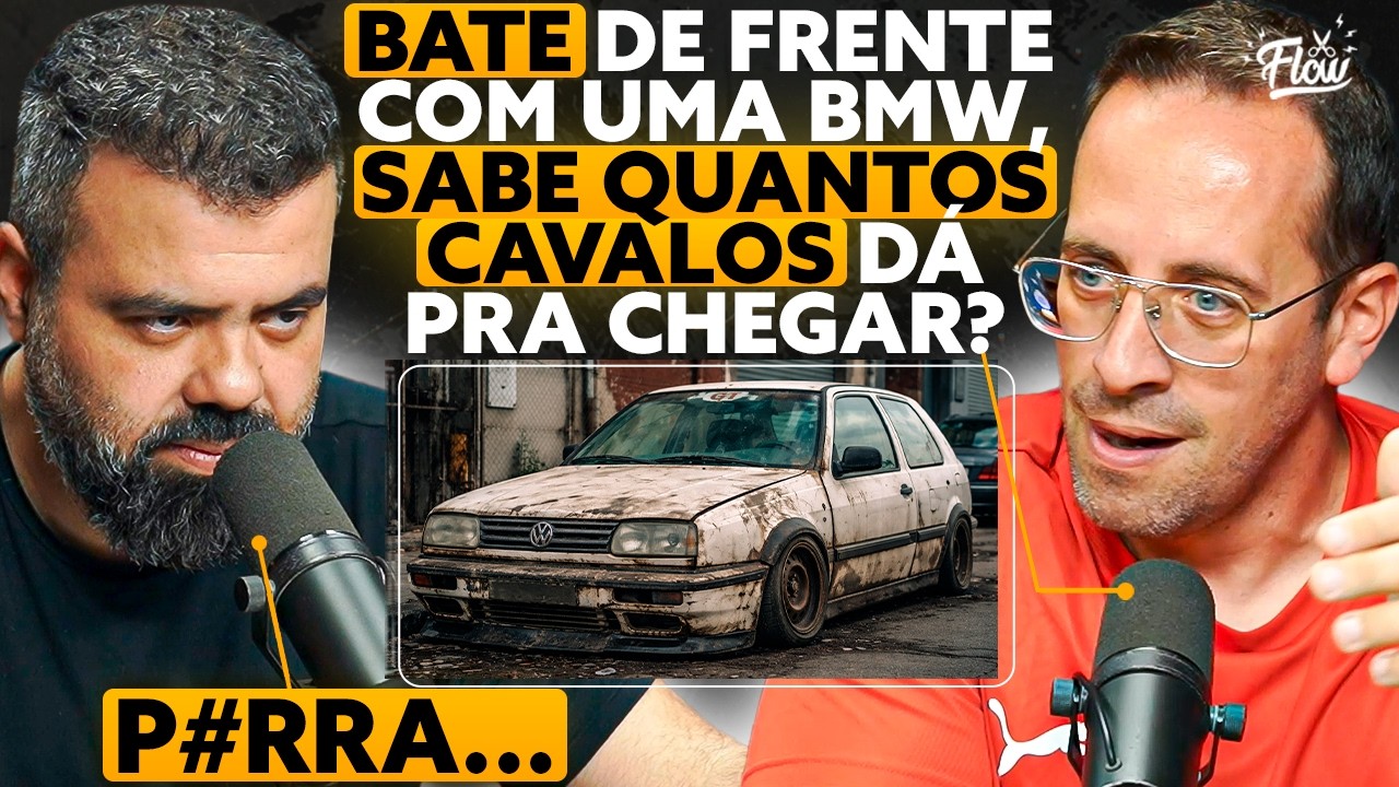 COPA MANCO e Golfinho no TOPO da 'CADEIA ALIMENTAR' dos carros: Alemão da CARAVAN dá AULA no FLOW