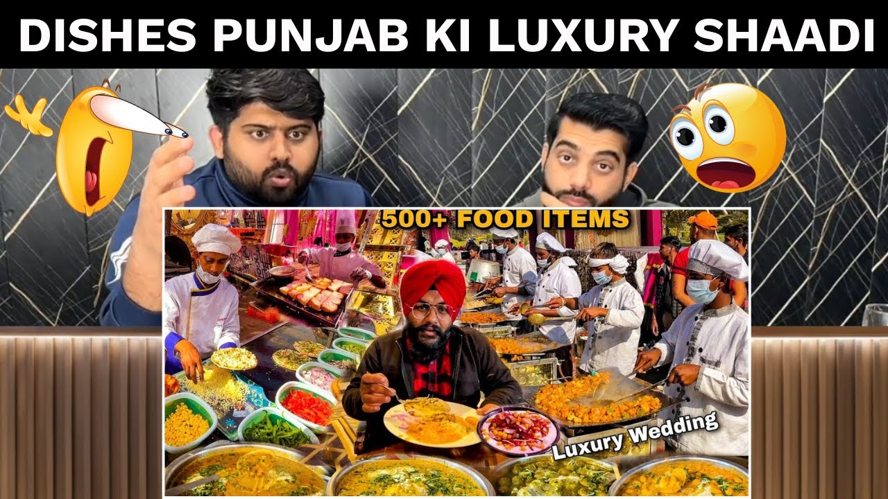 Punjab’s Most Luxurious Wedding 😲 | 500+ Dishes | Pakistani Reaction🔥