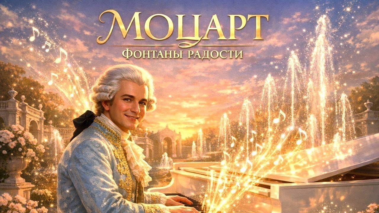 Моцарт. Фонтаны Радости | Mozart – Fountains of Joy | Art Video 2026 #FountainsOfJoy #MozartMusic 