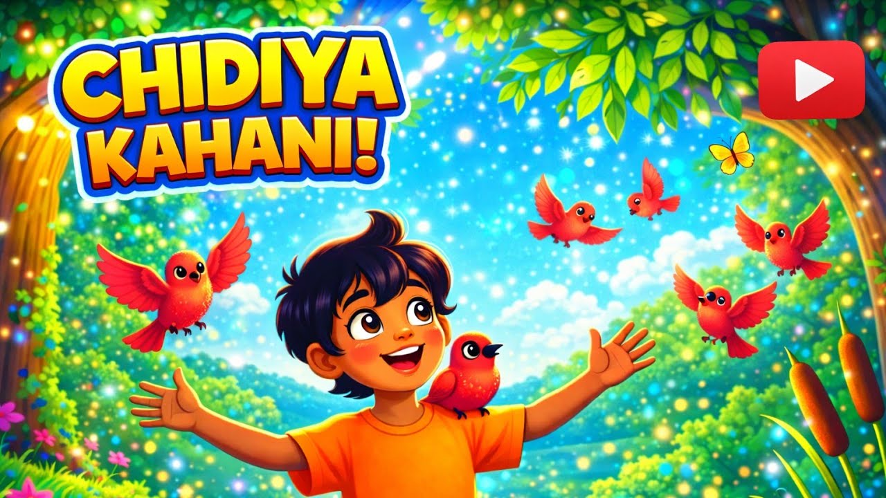 चिड़ियों को बचाओ 🌳 | पर्यावरण बचाओ कहानी | Kids Moral Story in Hindi | Save Trees