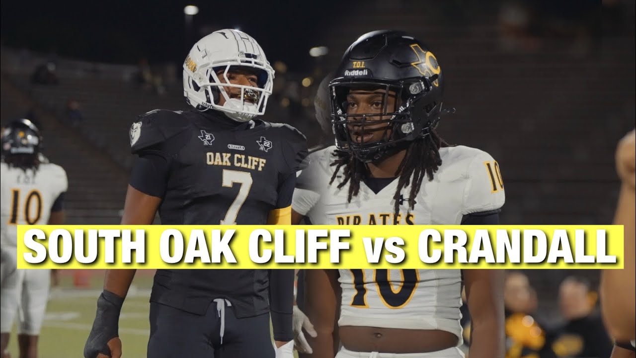 TXHSFB: #4 SOUTH OAK CLIFF vs CRANDALL || MUST SEE👀|| #viralvideos