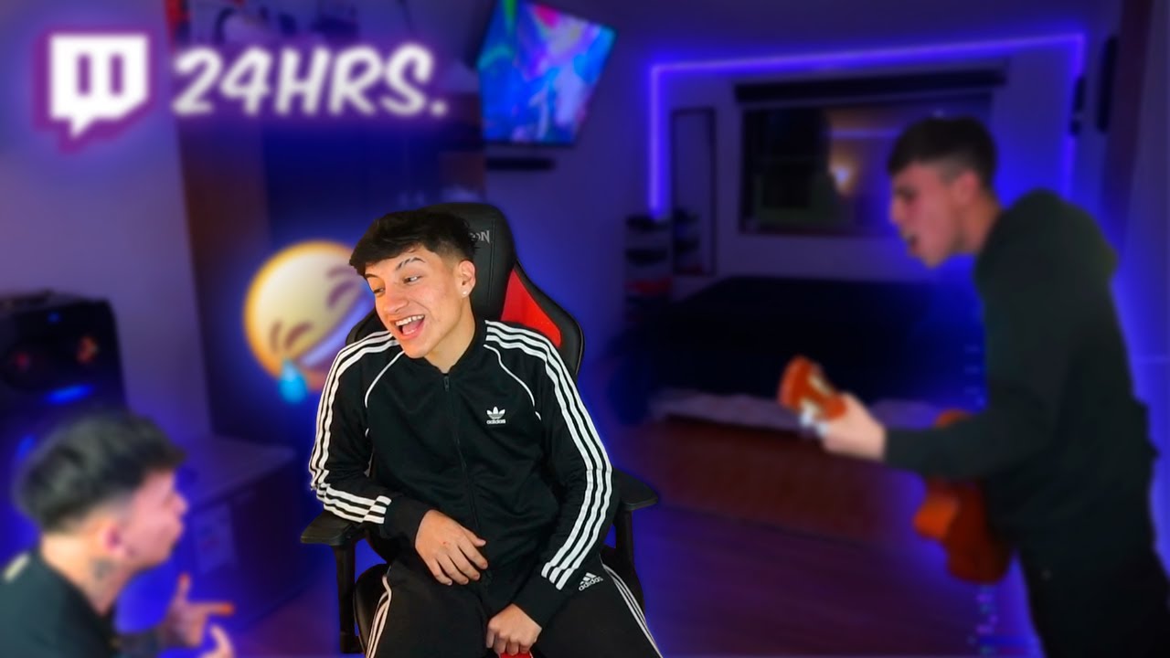 MEJORES MOMENTOS DEL STREAM #2  ( ESPECIAL 24 HORAS ) | BykingCL