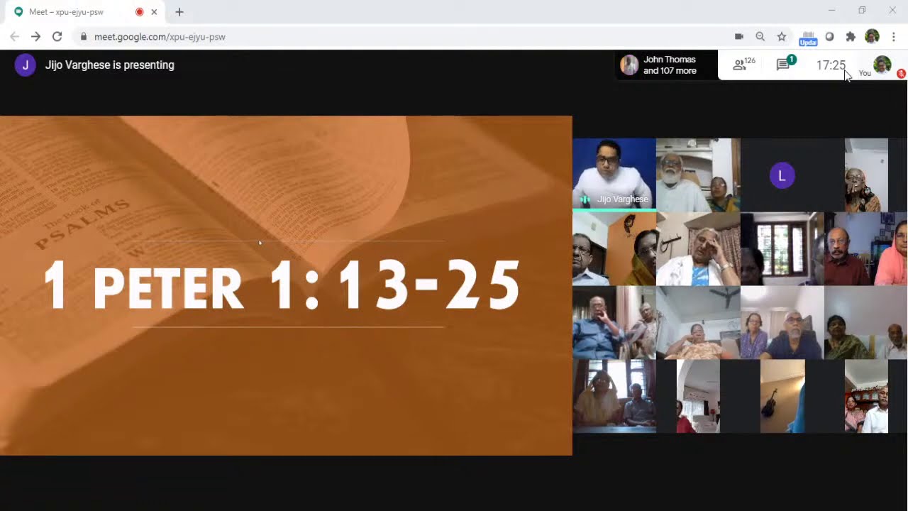 | PRAYER MEETING | 1 PETER 1:13-25 | REFORMATION SUNDAY |
