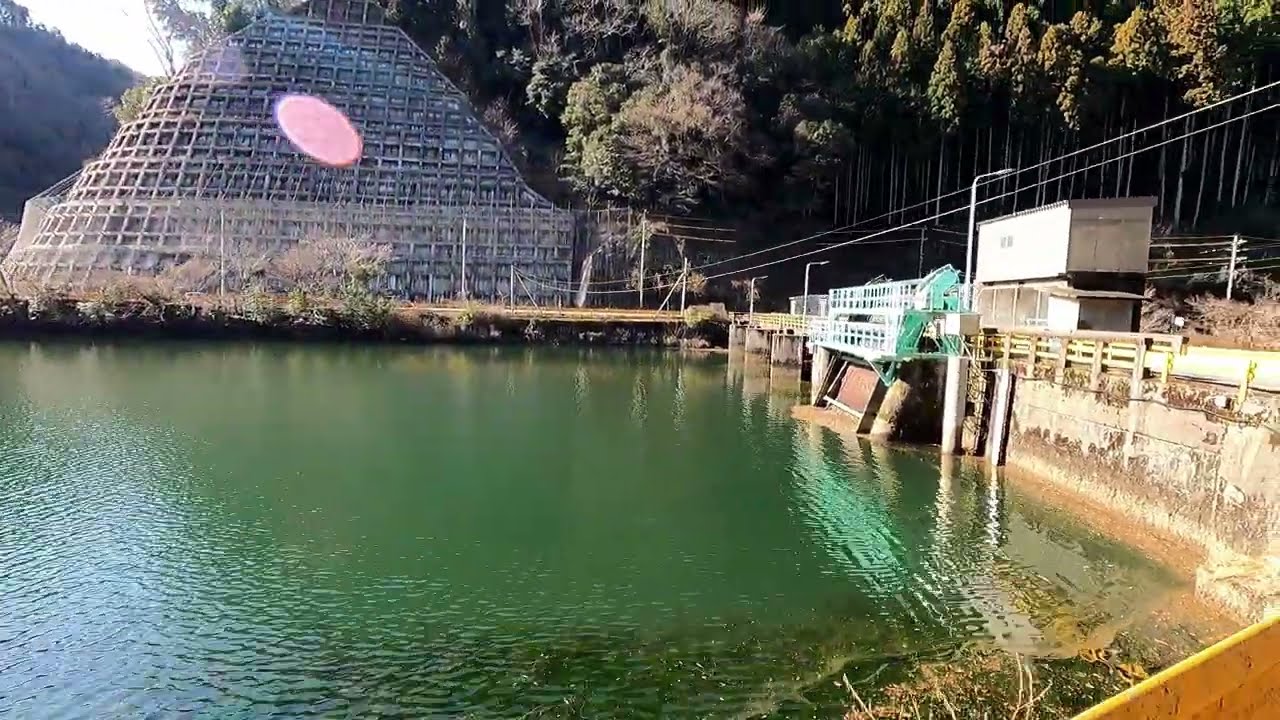 Dam-34【I wanted to run through Mizukoshi-dam】Shunan City　Jan/14/2026