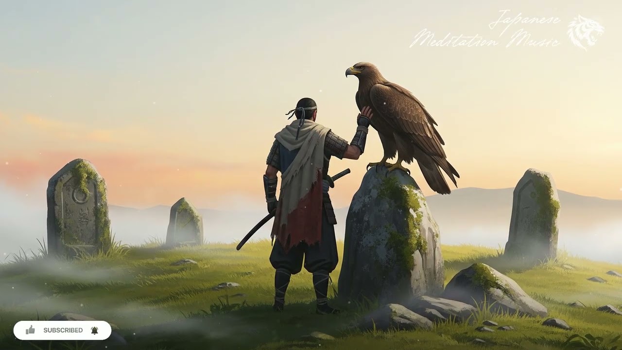 Unbroken Eagle (不屈の鷲) - Restores composure and control | Japanese Zen Instrumental Music, No Lyrics