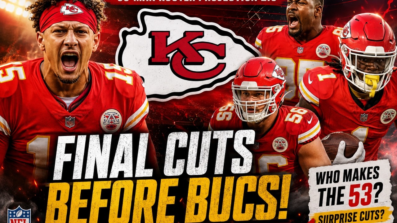 🔥🏈 ПРОГНОЗ СОСТАВА CHIEFS ИЗ 53 ИГРОКОВ 2.0! 🚨 ФИНАЛЬНЫЕ СОКРАЩЕНИЯ ПЕРЕД ИГРОЙ С BUCS И БОЛЬШИЕ ...