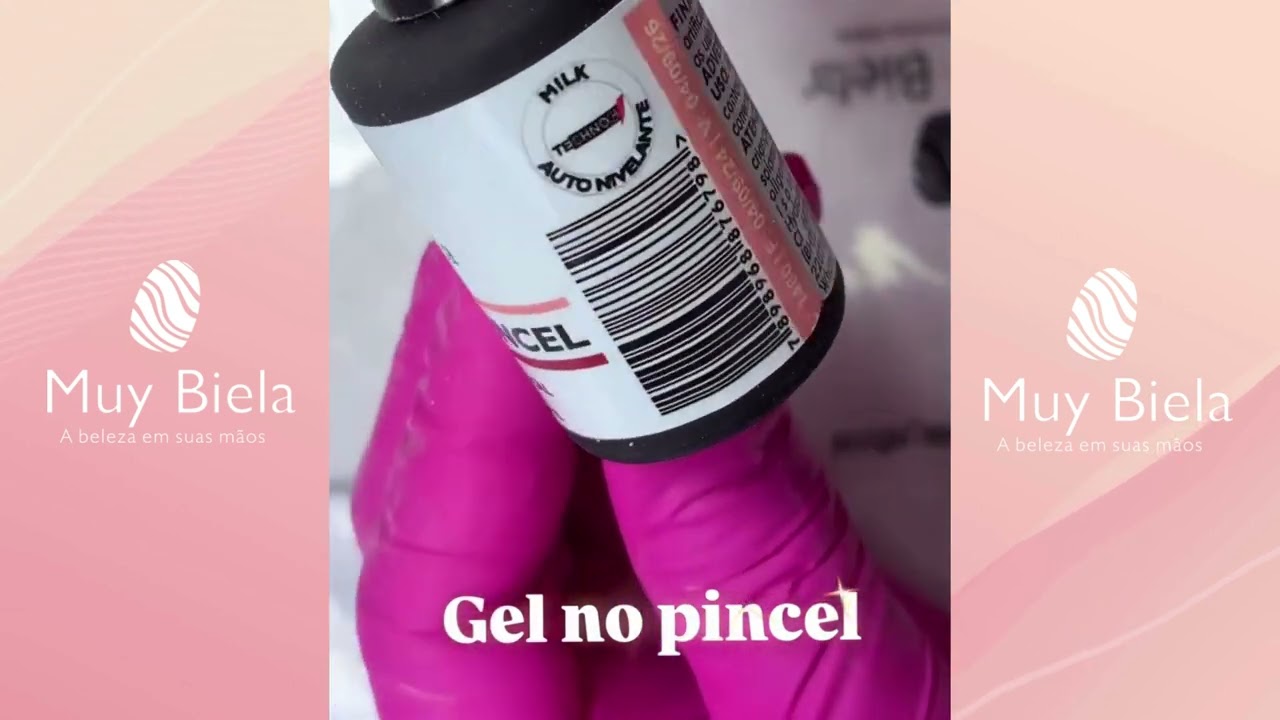 Gel No Pincel Muy Biela by Andressa Sunderhur