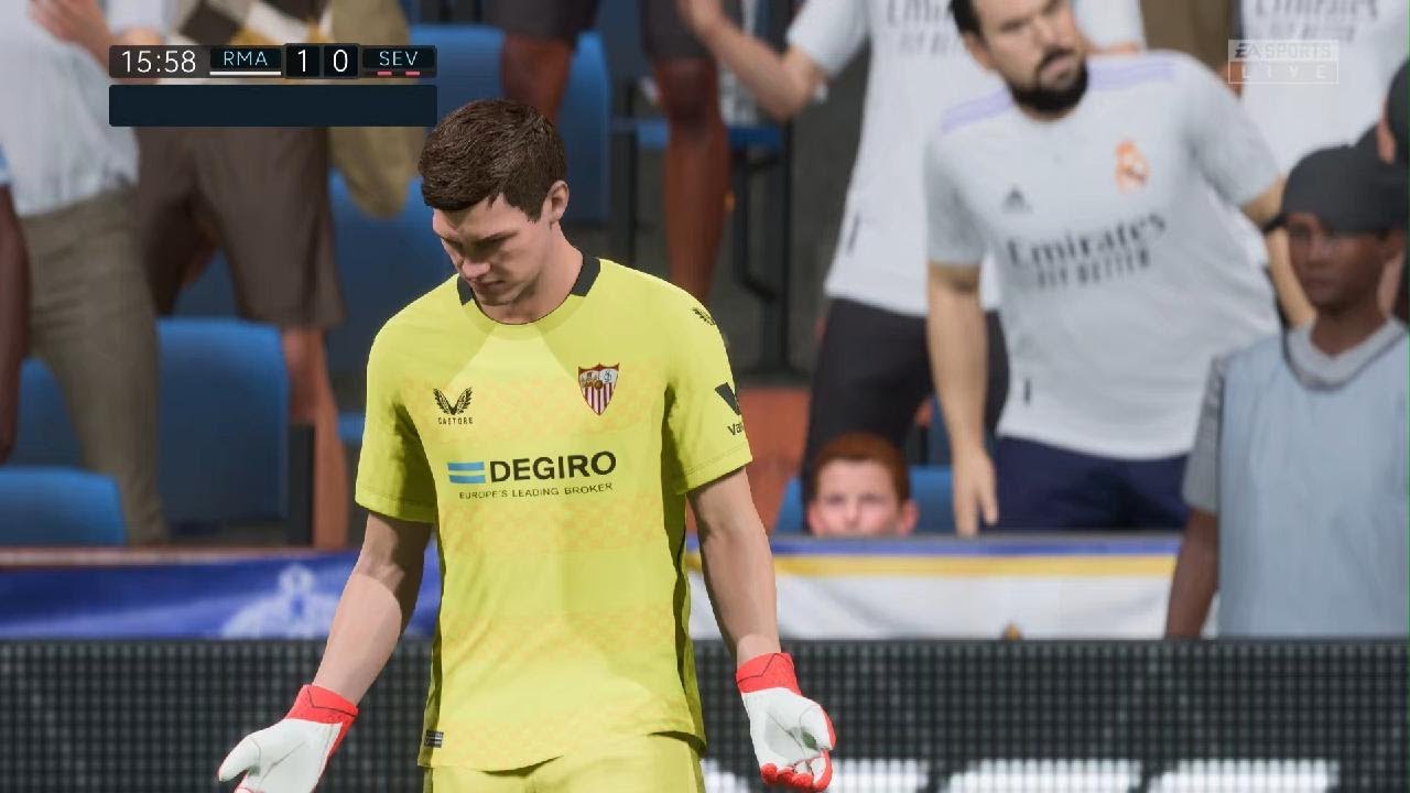 Max Beier's First Touch Rocket vs Sevilla | FIFA 23 Playstation 5