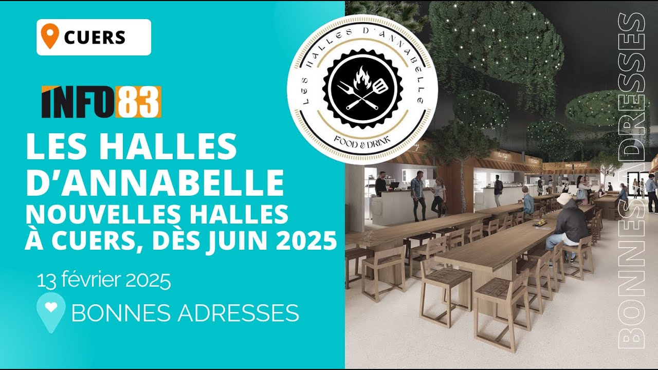 Les Halles d’Annabelle : nouvelles halles à Cuers dès juin 2025