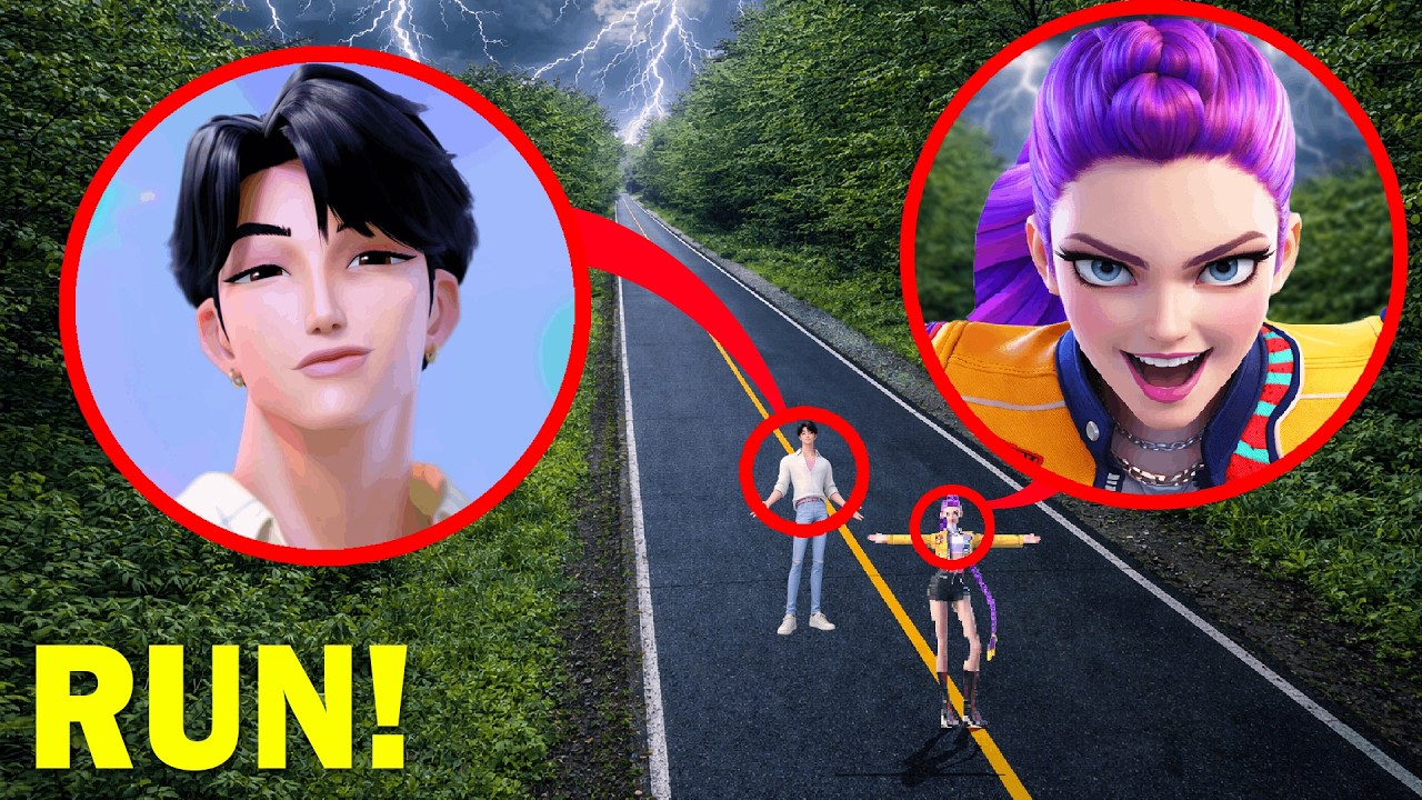 WE FOUND JINU and RUMI Together on the STREET at 3AM in REAL LIFE!!