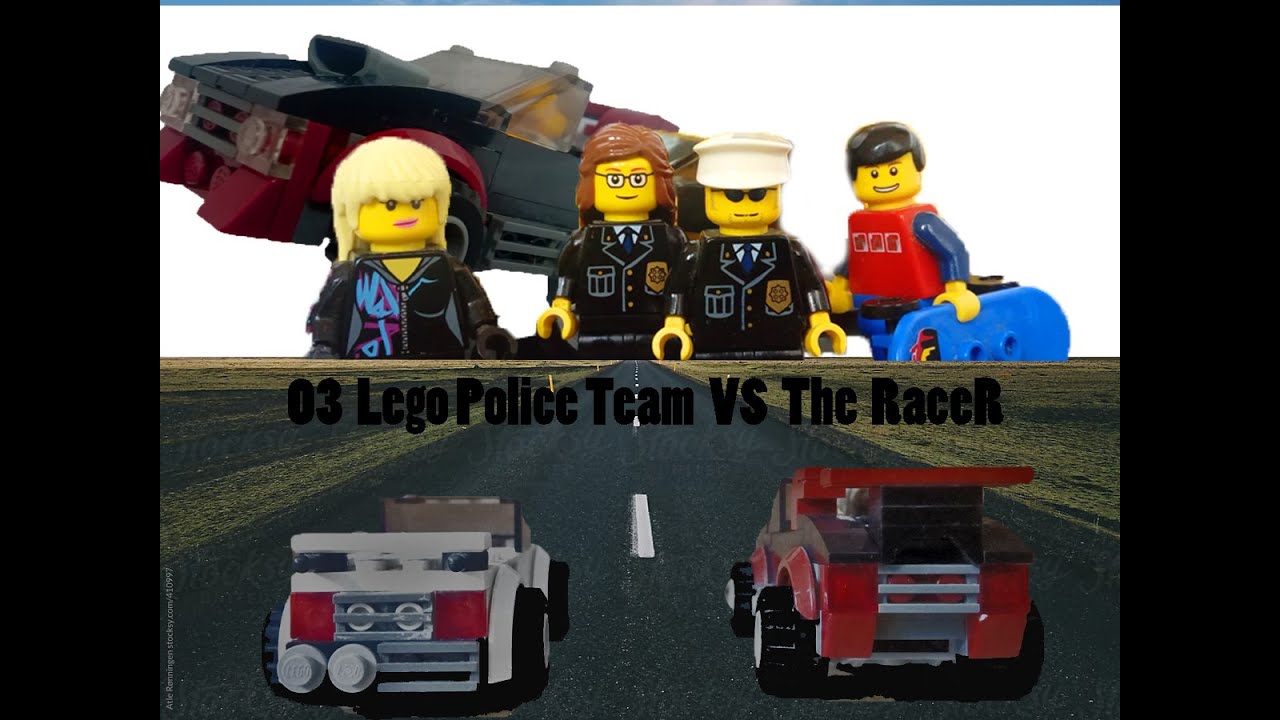 Lego Police Team VS The Racer