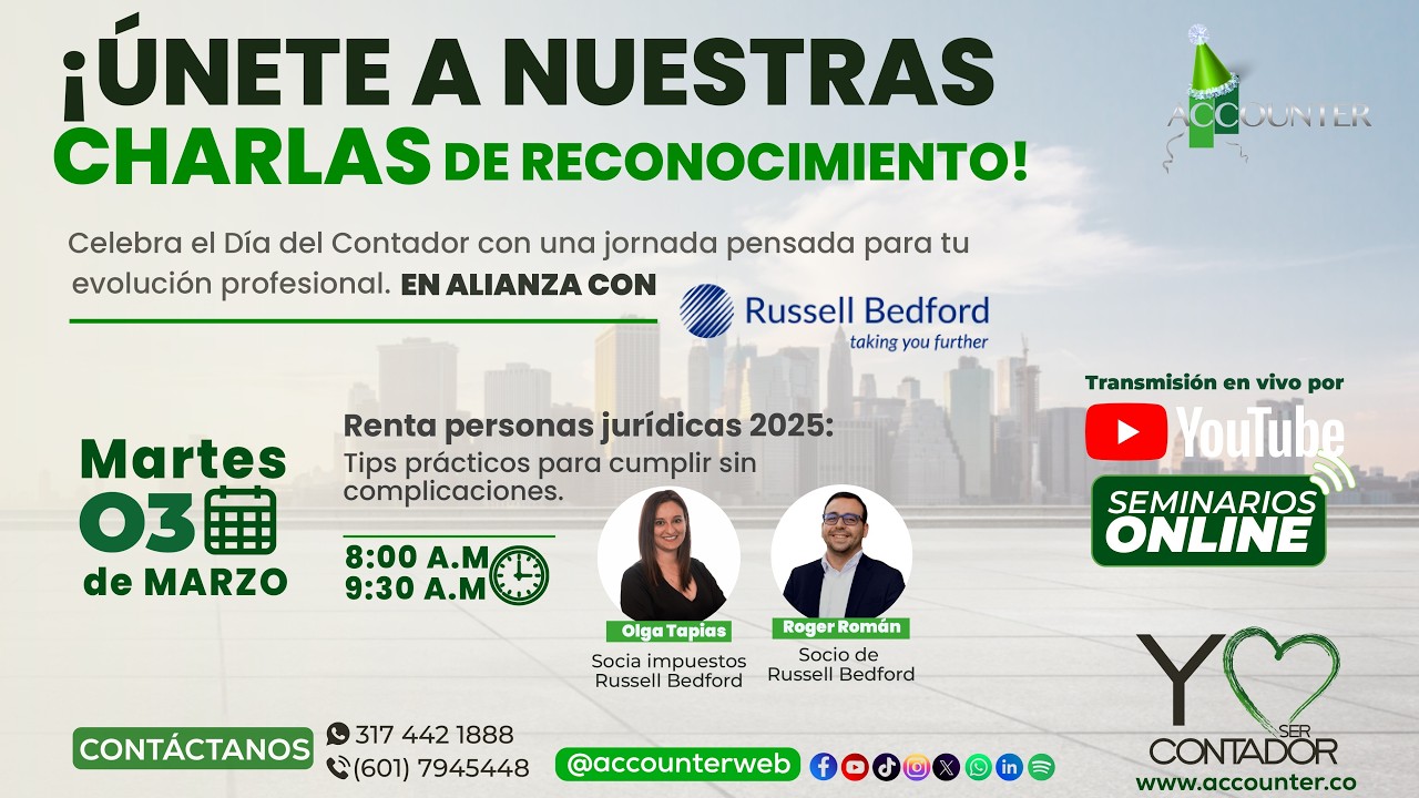 #DíaDelContador Renta Personas Jurídicas 2025: Tips prácticos para cumplir sin complicaciones