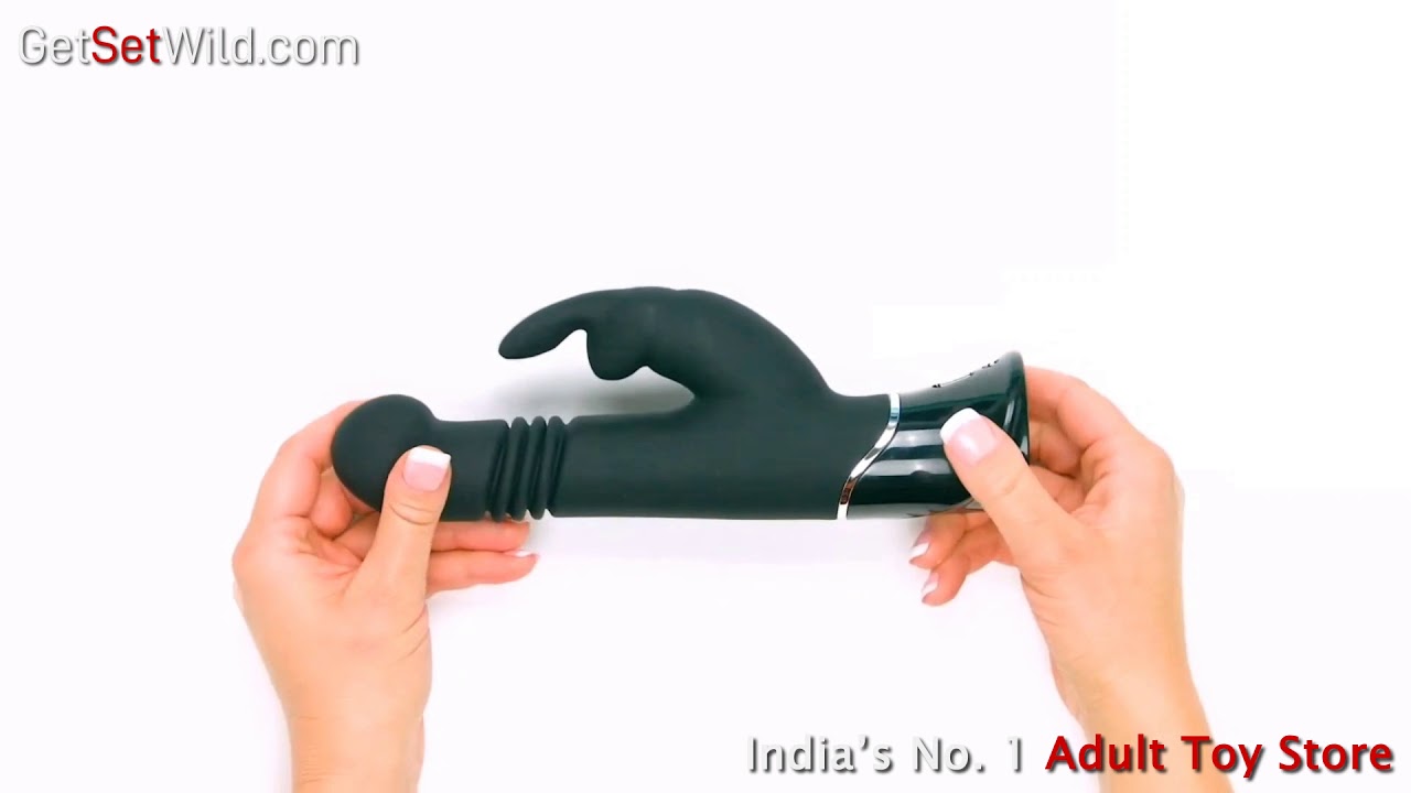 Greedy Girl Thrusting Rabbit Vibrator for Women @GetSetWild.com 🙏 Call/Whatsapp at +91  81223 09316