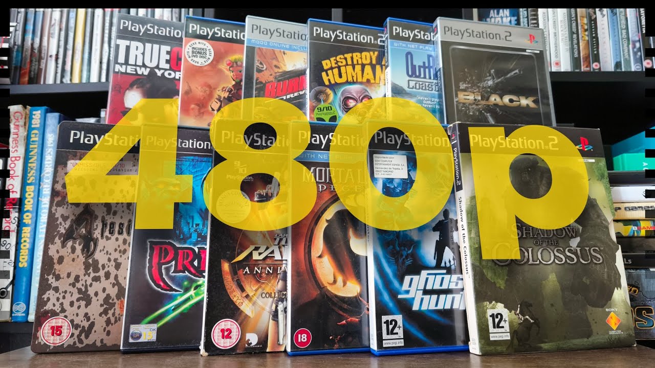 12 игр для PlayStation 2 480p
