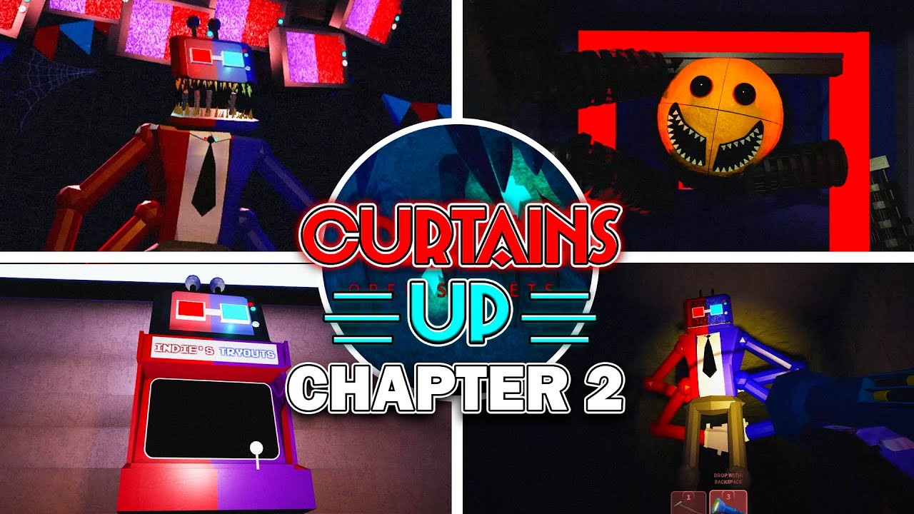 Curtains Up: Chapter 2 - Full Demo Walkthrough | Roblox Horror Game