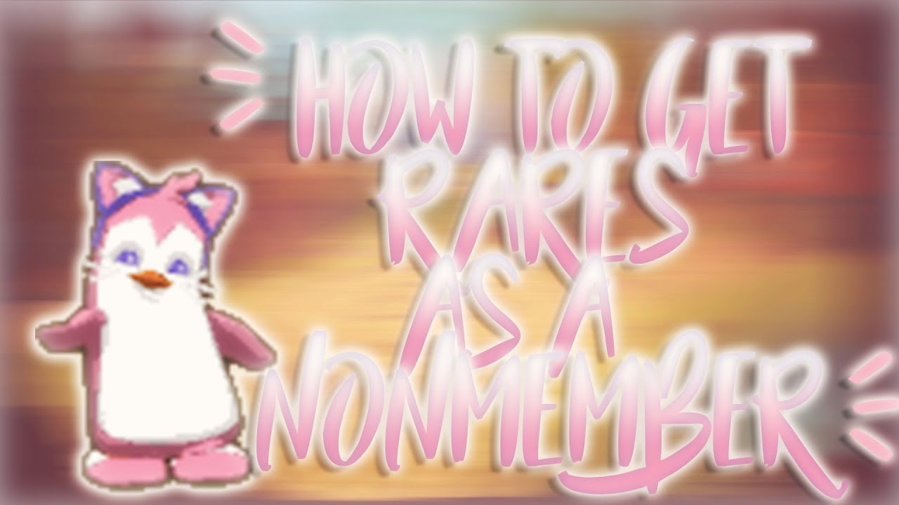 animal jam how to get rares fast as a nonmember