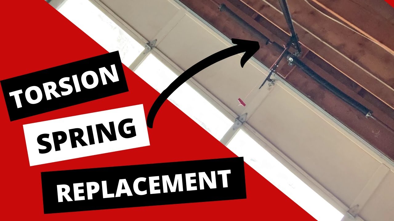 Replacing Torsion Spring on a Garage Door