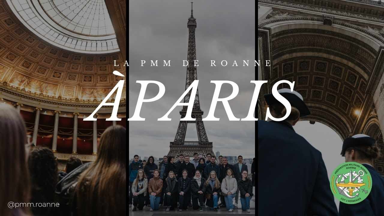 La PMM de Roanne à Paris - Manœuvre mémorielle