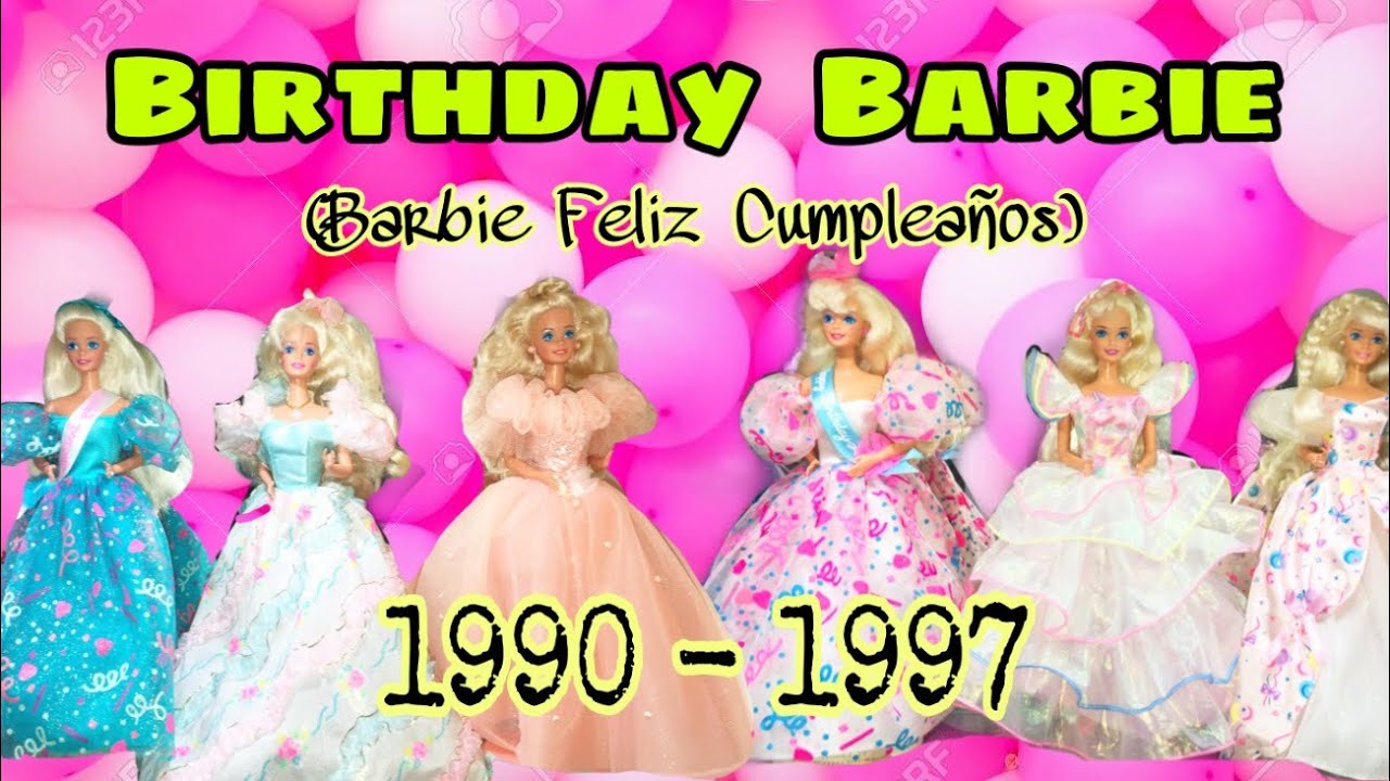 My 90s Birthday Barbies