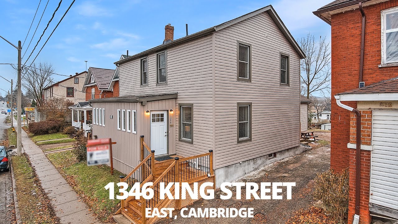 Beautifully Updated Home - 1346 King Street East - Cambridge Real Estate Video