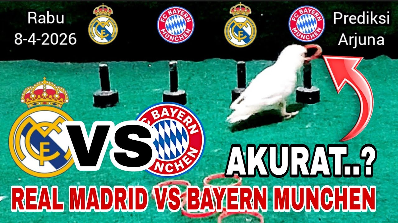 REAL MADRID VS BAYERN MUNCHEN || Leg.1 Perempat Final  UEFA Champions League 2026 || Prediksi Arjuna